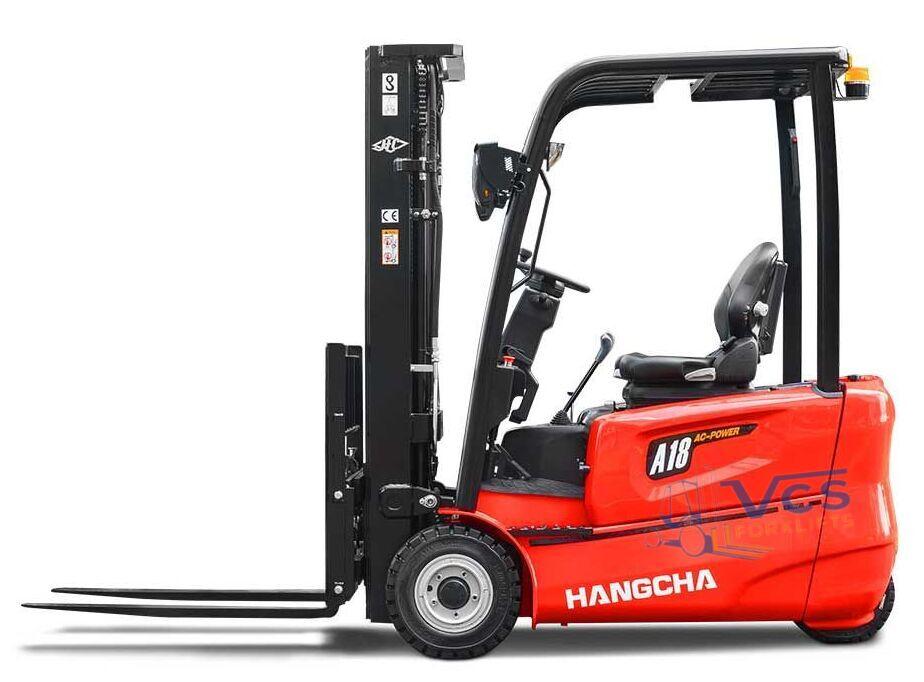 Forklift red